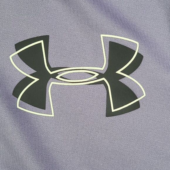 🔺️Under Armour Lavender Cold Gear Zippered Athletic Shirt Youth XLarge - Picture 7 of 9